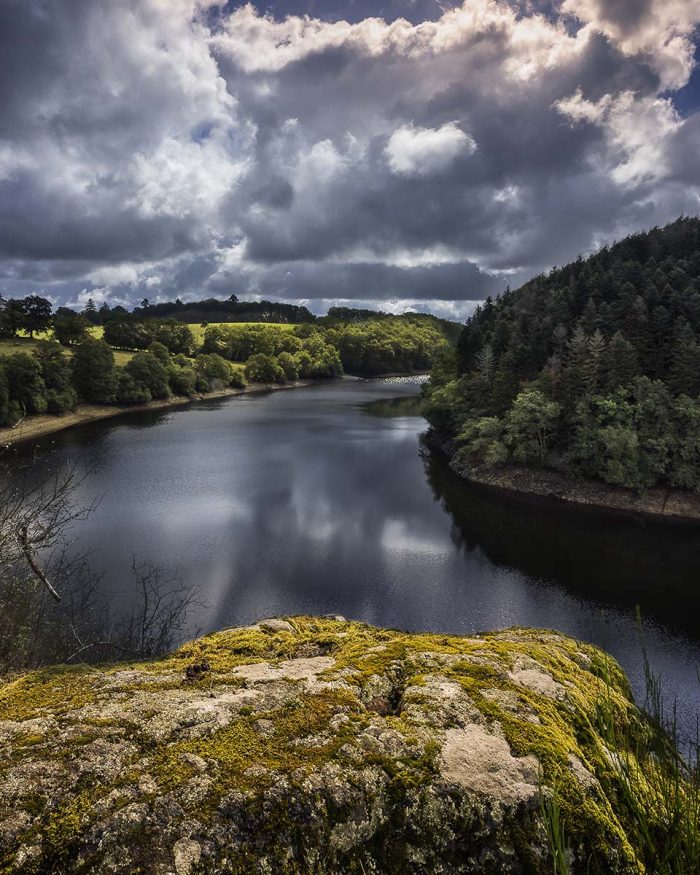 Dans la creuse, les gorges du Thaurion. Patrimoine naturel
