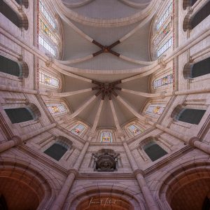 plafond de la nef, au dessus du chœur de la basilique