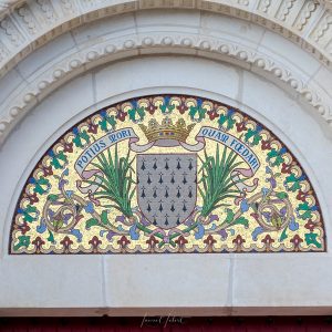 tympans en mosaique de la basilique