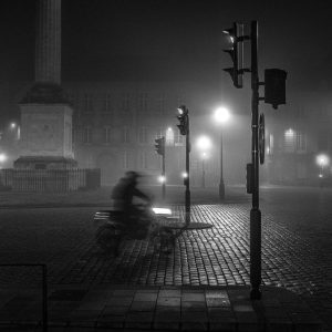 Nuit brumeuse à Nantes