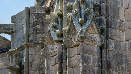 Guérande - Intra muros - detail collegiale st aubin
