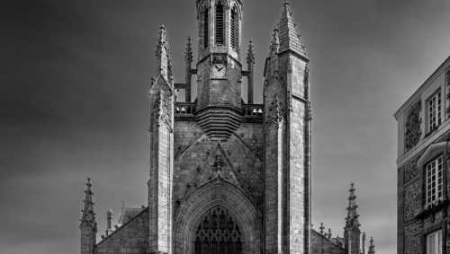 Guerande - intra muros - collegiale saint aubin