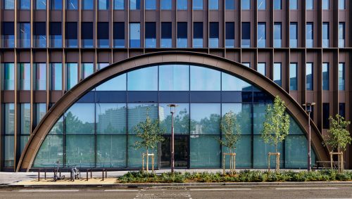 La grande arche vu de face