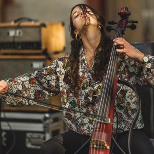 Portrait lors d'un évènement culturel